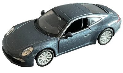 RMZ City PORSCHE 911 CARRERA S Diecast 5 Inch Model Pull Back Graphite Metal - Image 1 of 4