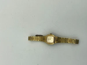 Vintage Seiko 5420-5079 Quartz Analog Watch Women's Gold Tone NEED BATTERIES - Picture 1 of 7