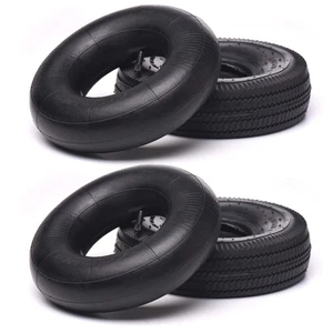 (2 Pack) 10" Heavy-Duty All-Purpose Utility Tire and Tube - 4.10/3.50-4" Pneu... - Picture 1 of 7