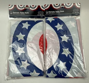 Amerikanische Flagge 4. Juli Tischdecke Patriotische Tischdecke - 52" x 108" - Bild 1 von 8