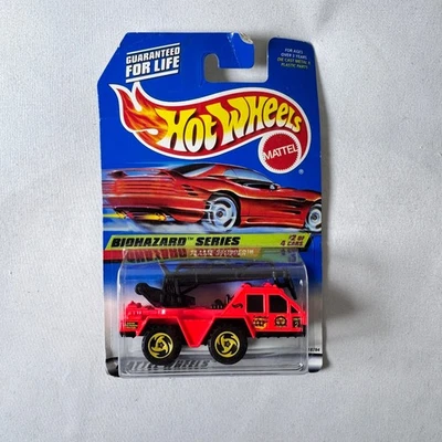 1997 Hot Wheels Biohazard Series Flame Stopper #718 - Image 1 of 4