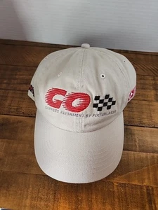 GO Express Alignment VibrAlign Adjustable Strapback Hat Baseball Cap Beige - Picture 1 of 7