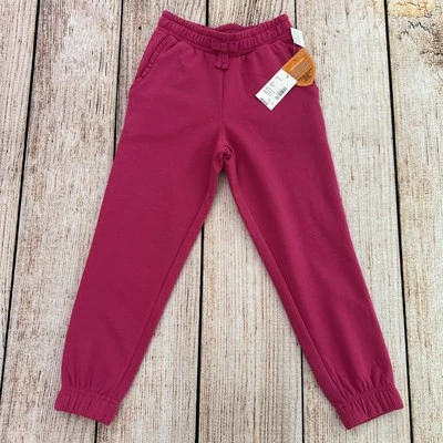 Nuevo con etiquetas Pantalón de chándal Gymboree rosa intenso para niñas con bolsillos con volantes - Talla 7 - Nuevo Foto 1 de 4