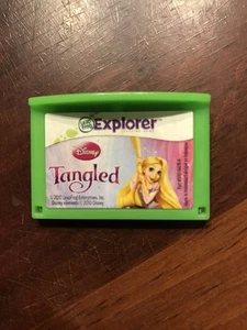 TANGLED LeapFrog Leapster / LeapPad Explorer DISNEY Game Cartridge - Picture 1 of 2