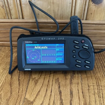 Garmin GPSMAP 295 Aviation - Color Map Marine - 4" Diagonal Screen Cables Bundle - Image 1 of 4