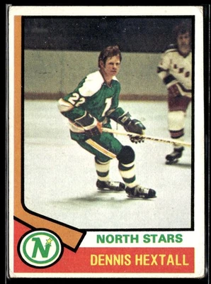 1973-74 Topps Dennis Hextall Minnesota North Stars #115 - Image 1 of 2