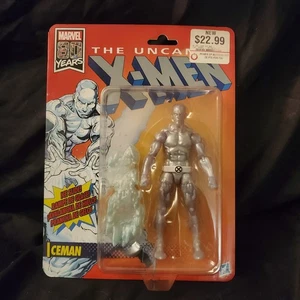 Marvel Legends Iceman Uncanny X-Men Retro Card Back SEALED ACTION FIGURE - Picture 1 of 2