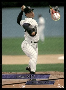 1993 ULTRA JIMMY KEY NEW YORK YANKEES #596 - Picture 1 of 2