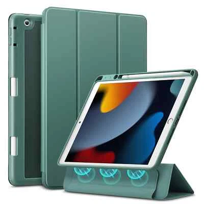Funda VERDE ESR triple vista para iPad de 10,2" 9ª 8ª 7ª generación 2021 2020 2019 Foto 1 de 4