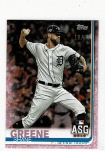 2019 TOPPS MINI ON DEMAND PINK SHANE GREENE #d 18/25 - Picture 1 of 1
