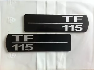TF 115 LEE500 Style Side Indicator Badges for MG Set 2 Stickers Emblems Logos - Picture 1 of 3
