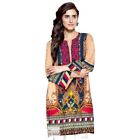 Ladies Indian Kurti Pakistani Kurta Cotton Digital Print Tunic Top Dress Kameez