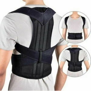 Posture Corrector Back Brace Support Fit For Men Women - Fully Adjustable Belt - Picture 1 of 18