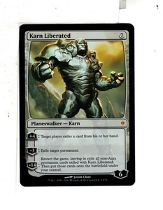 MTG SkeenAB Karn Liberated FOIL from New Phyrexia. NM. - Picture 1 of 2