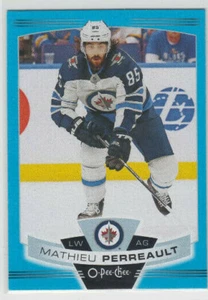 19/20 OPC Winnipeg Jets Mathieu Perreault Blue Border card #295 - Picture 1 of 2