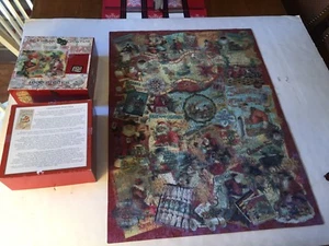 Weihnachtsmann Puzzle 3D Sammlung Vintage 1000 Teile - Bild 1 von 12