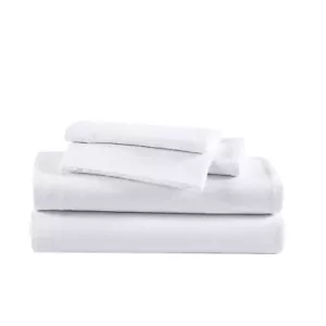 Eddie Bauer Cotton Flannel Sheet Sets (Solid-White) - Picture 1 of 27