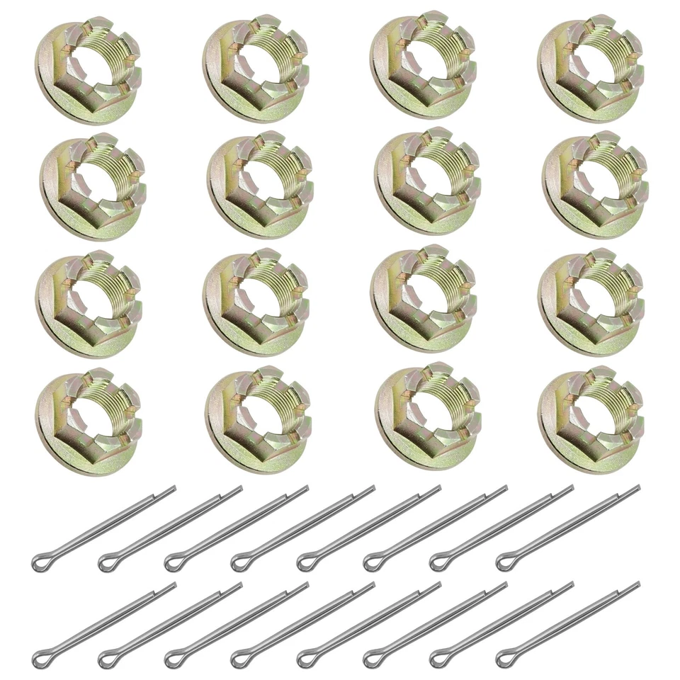 Front & Rear Wheel Castle Nut for Arctic Cat Prowler XT 550 4x4 2009-2014 16x - Image 1 of 4