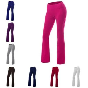 Womens Long Sweatpants Stretch Straight Yoga Fitness Sexy Pants Trousers Sport B - Picture 1 of 22