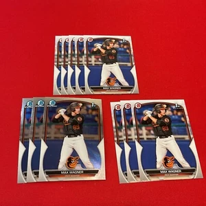 Max Wagner (9 cards) MLB Trading Card Lot - Picture 1 of 2