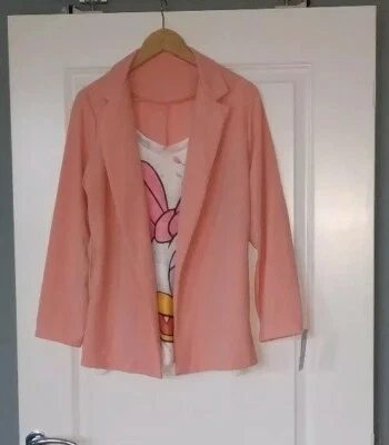 New Moda Italia Women's Peach Blazer-Size UNI - Image 1 of 4
