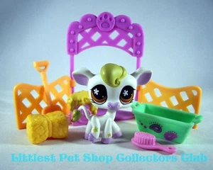 Littlest Pet Shop '07 weiße KUH mit Sternen Lot #783 super selten! Retired BRANDNEU! - Bild 1 von 4