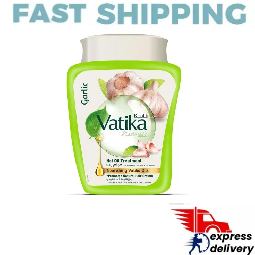 El tratamiento con aceite caliente Vatika promueve el crecimiento natural del cabello hasta la caída del cabello 500 g Foto 1 de 1
