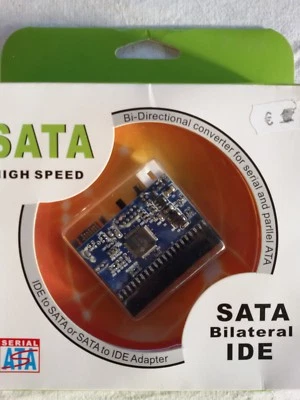 convertitore ide sata. sata bilateral ide con cavi. - Immagine 1 di 4