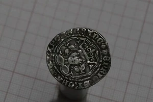 🧭 🇬🇧 UK GB GROAT HENRY VI SUPER DETAILS CALAIS ANNULET ISSUE 3.54Gr B73 #8 - Picture 1 of 2