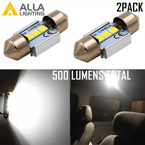 Alla LIGHTING LED DE3021 Trunk Cargo Area Luggage Light Bulb Super Bright White - Picture 1 of 7