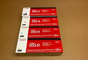 Genuine Canon 055H toner set ,LBP 660C series ,MF740C series ,original 055 - Picture 1 of 5