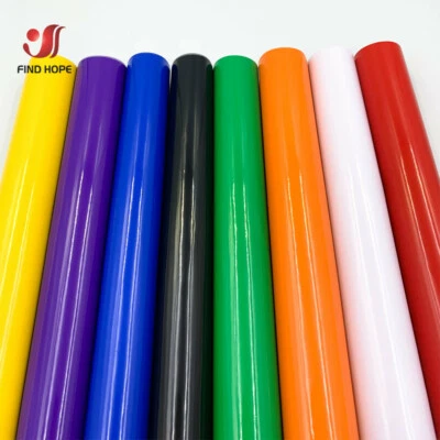 Glossy Vinyl Self Adhesive Vinyl Roll 8pcs 12" x 10" Wall Car Cup Sticker Decor - Image 1 of 4