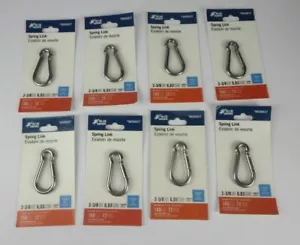 8 Blue Hawk Spring Link 2-3/8 in 160 Lb Stainless Steel - 0656937 - Lot of 8 - Picture 1 of 3