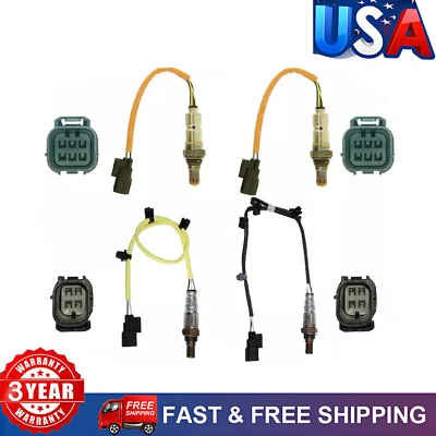 Sensor de oxígeno ascendente + descendente 4 piezas para Honda Odyssey 3,5 L V6 2014 2015 2016 2017 Foto 1 de 4
