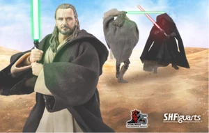 S.H.Figuarts Qui-Gon Jinn (STAR WARS: Die phantomische Bedrohung) SHF SH Bandai Spielzeug - Bild 1 von 13