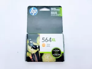 HP 564 XL Yellow Printer Ink Cartridge Officejet 4620 4622. MAR 2017 exp. date. - Picture 1 of 2