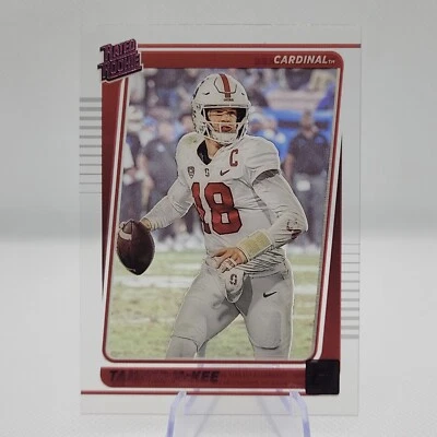 TANNER MCKEE 2023 Panini Chronicles Draft Picks Pink Clearly Donruss Acetate RC - Image 1 of 2