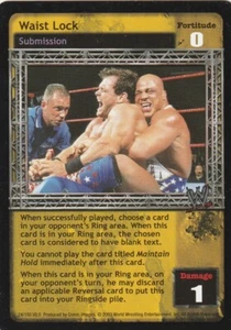 WWE: Waist Lock [Played] card type Submission Raw Deal Wrestling WWF - Picture 1 of 1