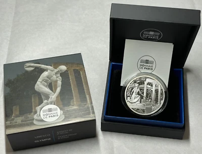 10 EURO ARGENT BE 2020 - OLYMPIE - UNESCO - - Photo 1/2