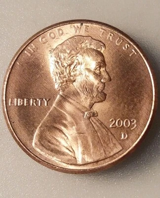 USA *CLOSE AM* One cent Linkcoln memorial penny (uncerculated!) - Image 1 of 2