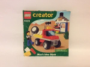 Lego Creator 4115 Max's Idea Book * Solo libro - Imagen 1 de 4