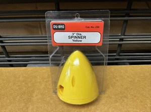 Du-Bro (No. 299) 3” Yellow Spinner (NIB) - Picture 1 of 1
