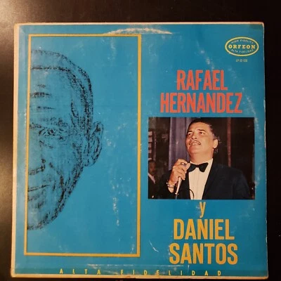 Rafael Hernandez Y Daniel Santos "Lamento Borincano" Vinyl Record LP - Image 1 of 4