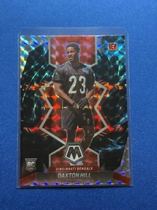 2022 Panini Mosaic Genesis Daxton Hill #378 Rookie RC SSP CASE HIT Bengals - Bild 1 von 2
