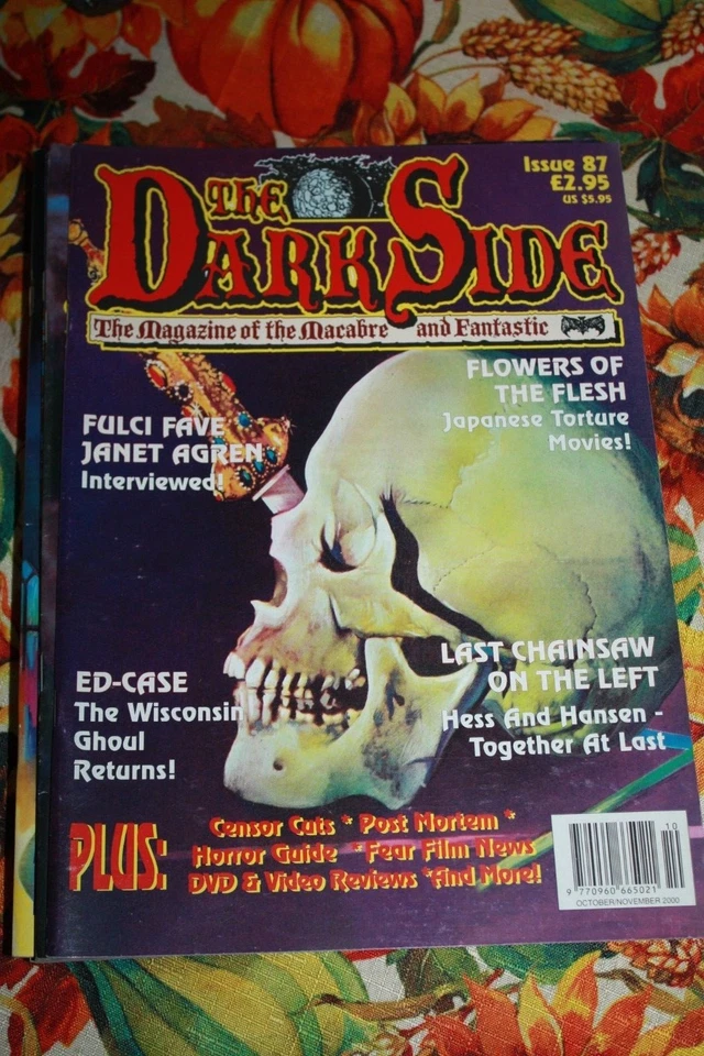 DARK SIDE MAGAZINE  #87 - NEAR MINT CONDITION!! BEGGED AND BOARDED!! - Image 1 of 1