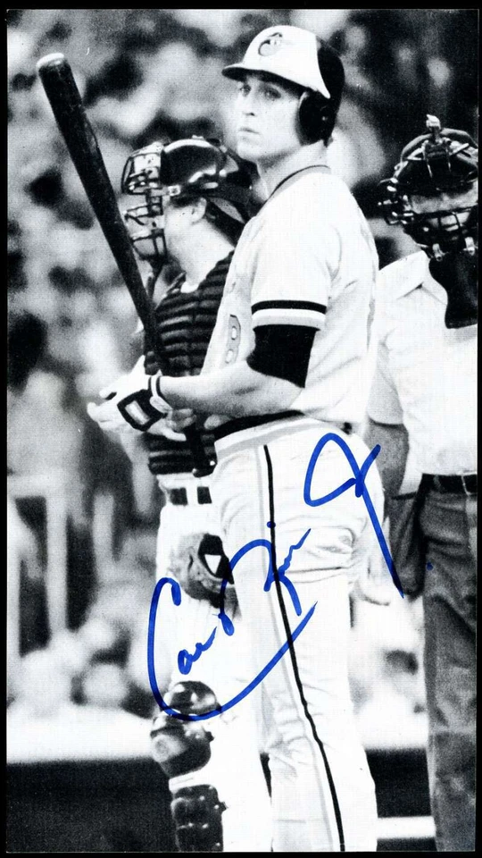Cal Ripken Jr JSA Cert Signed 4x9 Photo Autograph Orioles - Image 1 of 1