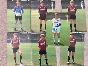 GERMANY POSTCARDS 1987 LOT HANNOVER 96 FOOTBALL UNUSED SPORT - Picture 1 of 1