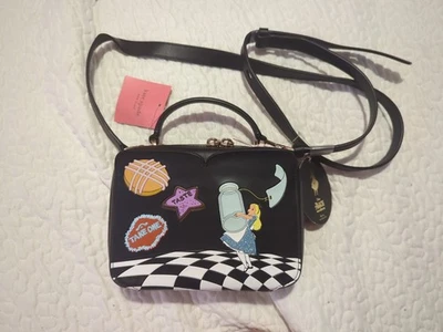 DISNEY X KATE SPADE ALICE IN WONDERLAND VANITY CROSSBODY BAG - Image 1 of 3