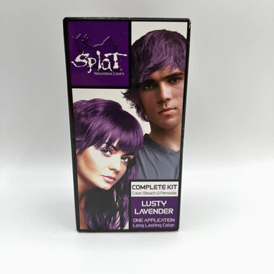 Kit completo de cabello Splat Rebellious Colors lavanda lujuriosa Foto 1 de 4