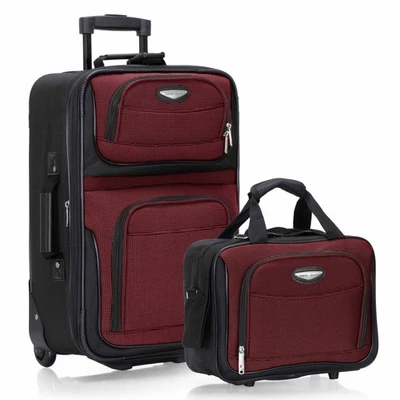Travel Select Amsterdam Softside Expandable Rolling Luggage Set, 2-Piece Upri... - Image 1 of 4